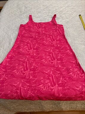 Columbia pink A-line summer dress size XL